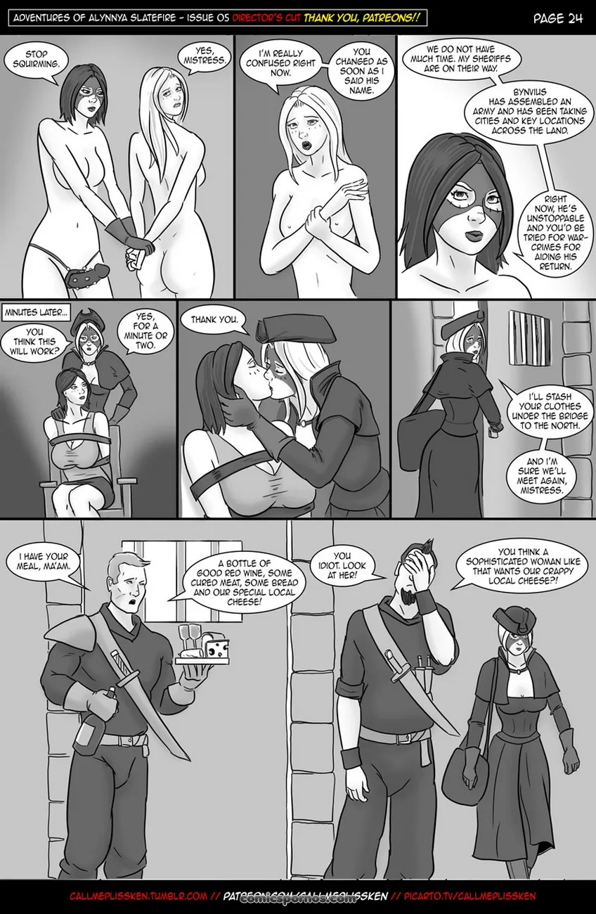 Alynnya Slatefire: Erotic Fantasy Adventure #5 - Page 23