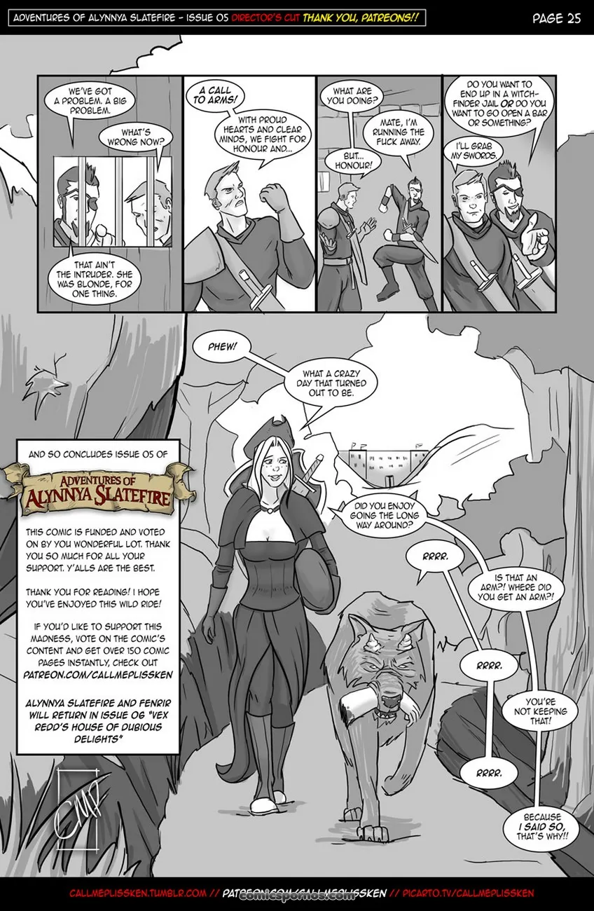 Alynnya Slatefire: Erotic Fantasy Adventure #5 - Page 24