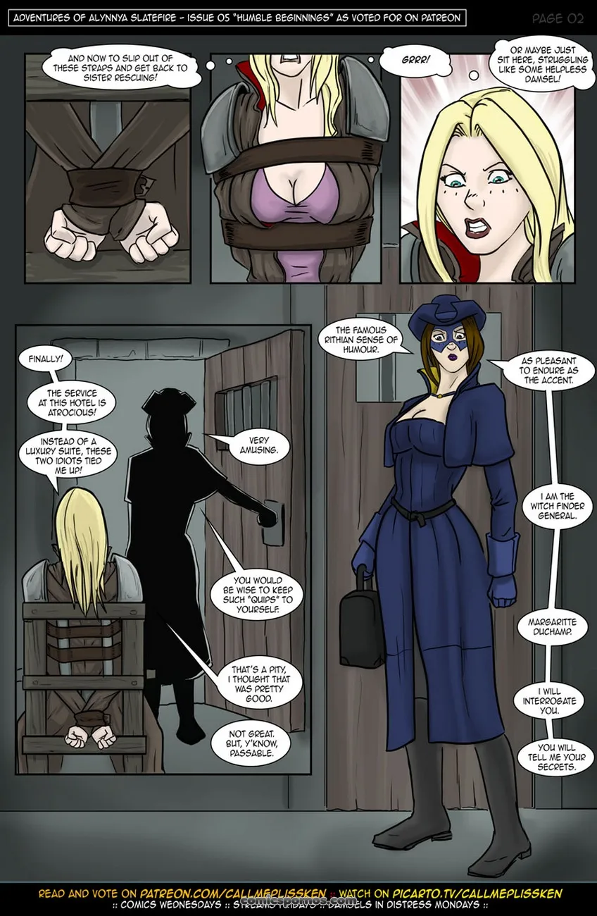 Alynnya Slatefire: Erotic Fantasy Adventure #5 - Page 3