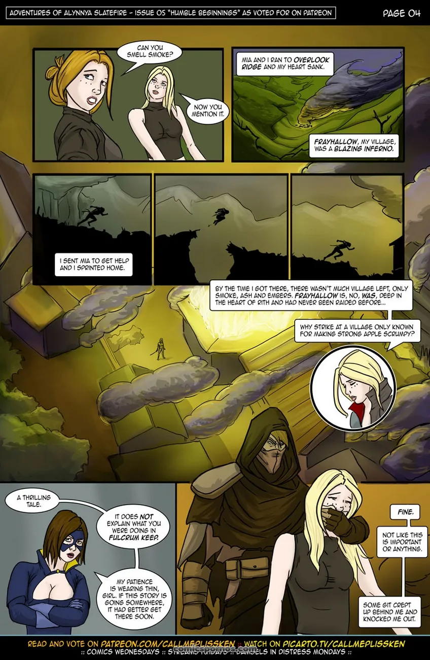 Alynnya Slatefire: Erotic Fantasy Adventure #5 - Page 5