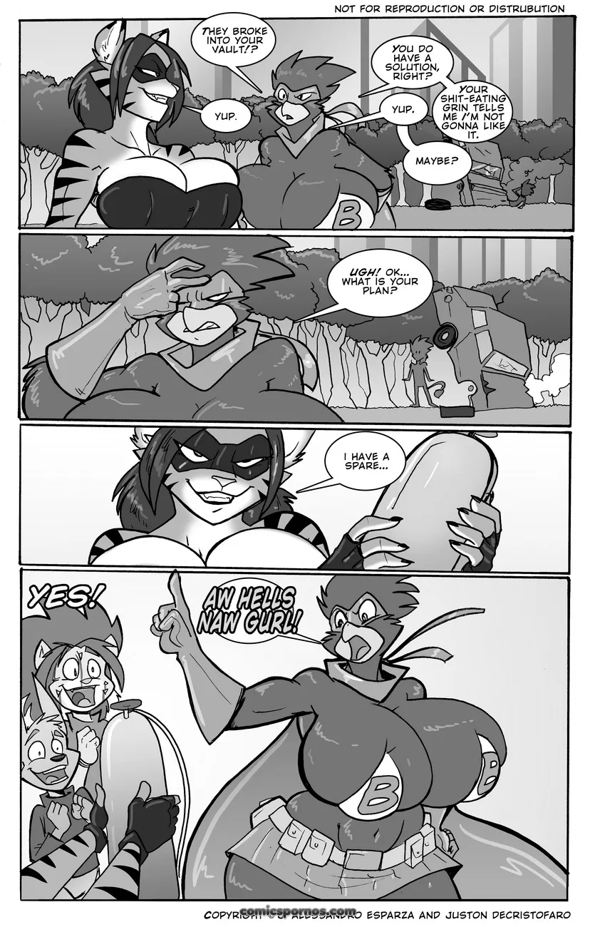 Giant Wolf Girl Rampage! 50ft Monster Comic - Page 25