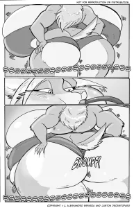 Attack Of The 50ft Wolfette 1 - Page 8