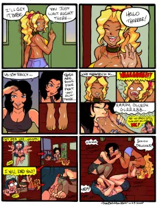 At Home Footy Fun With Mihoshi & Kiyone - Page 4