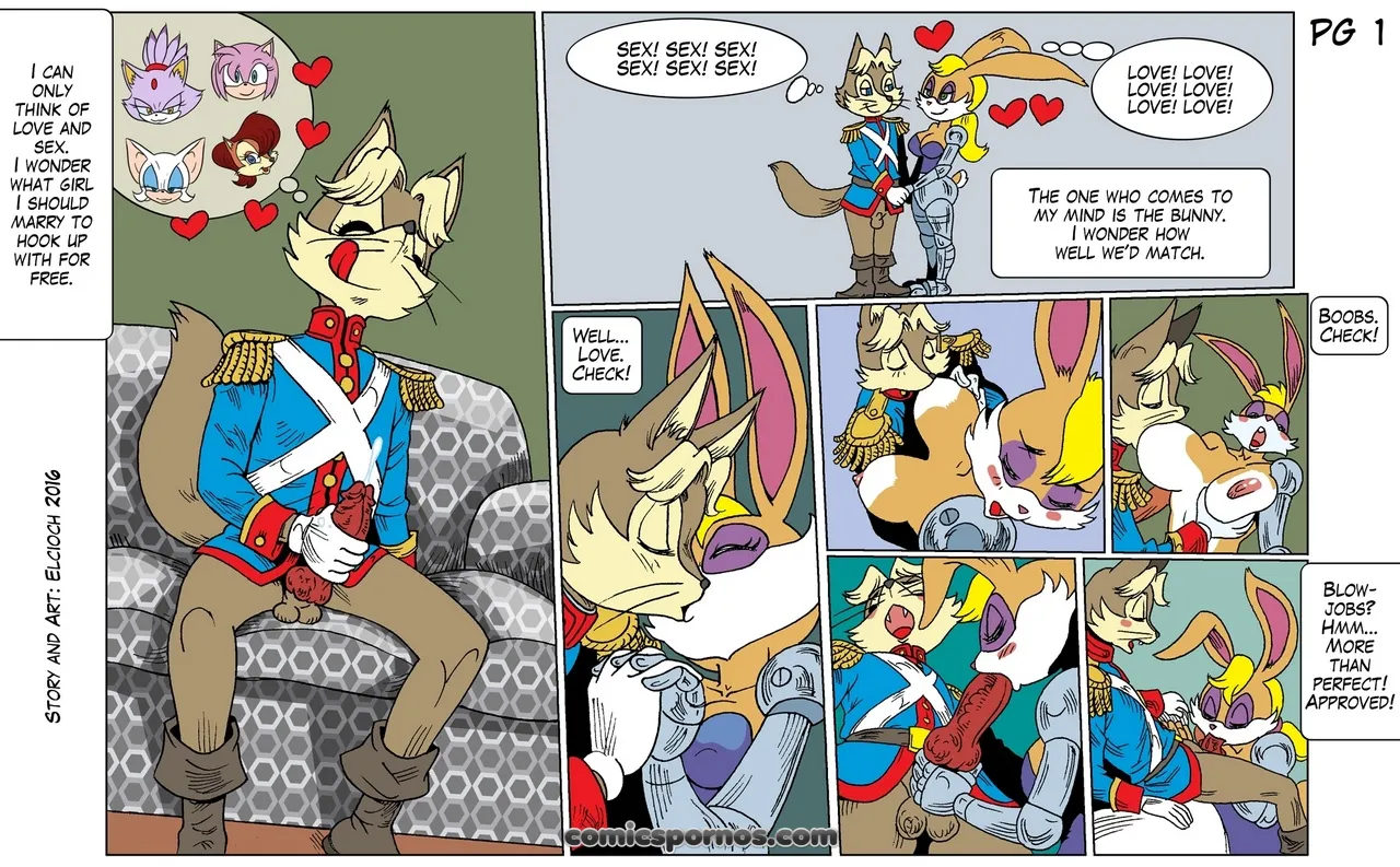 Antoine & Bunnie: Sword Destiny - Adult Comic - Page 2