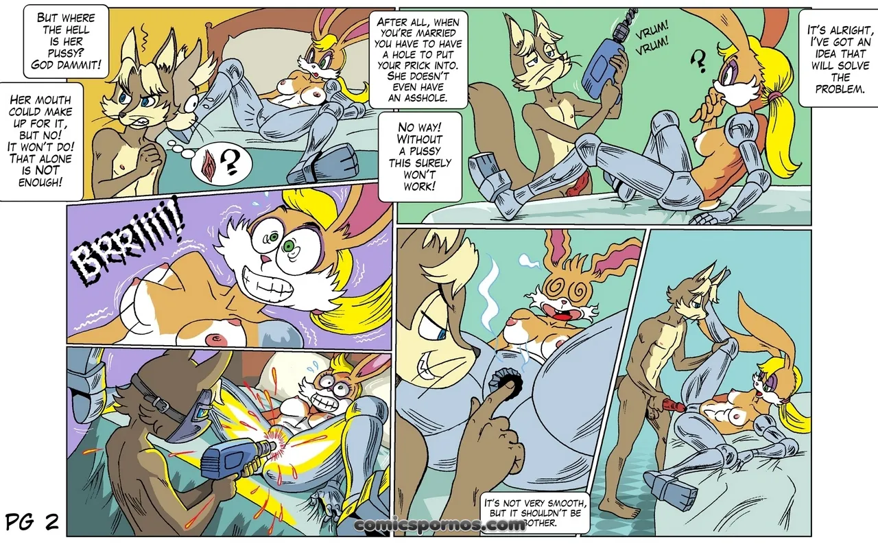 Antoine & Bunnie: Sword Destiny - Adult Comic - Page 3
