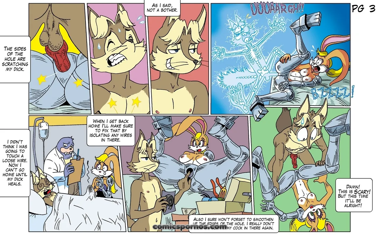 Antoine & Bunnie: Sword Destiny - Adult Comic - Page 4