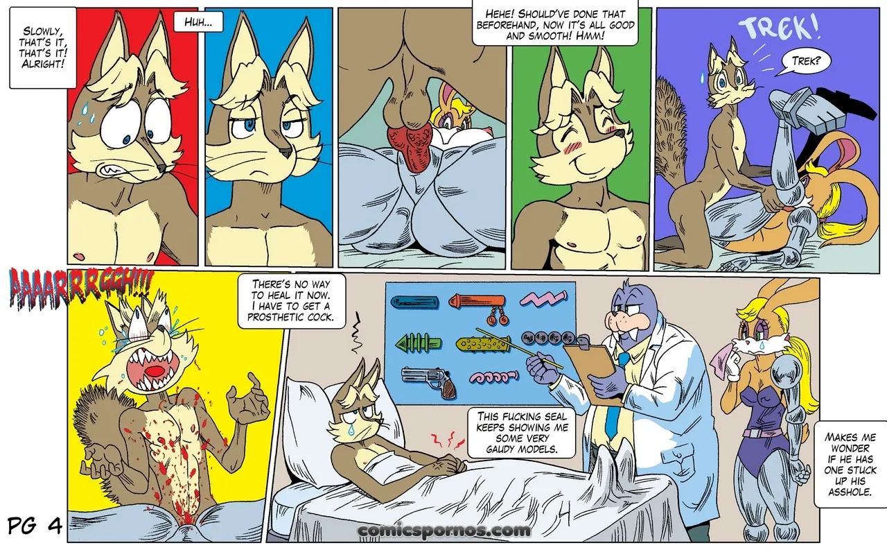 Antoine & Bunnie: Sword Destiny - Adult Comic - Page 5