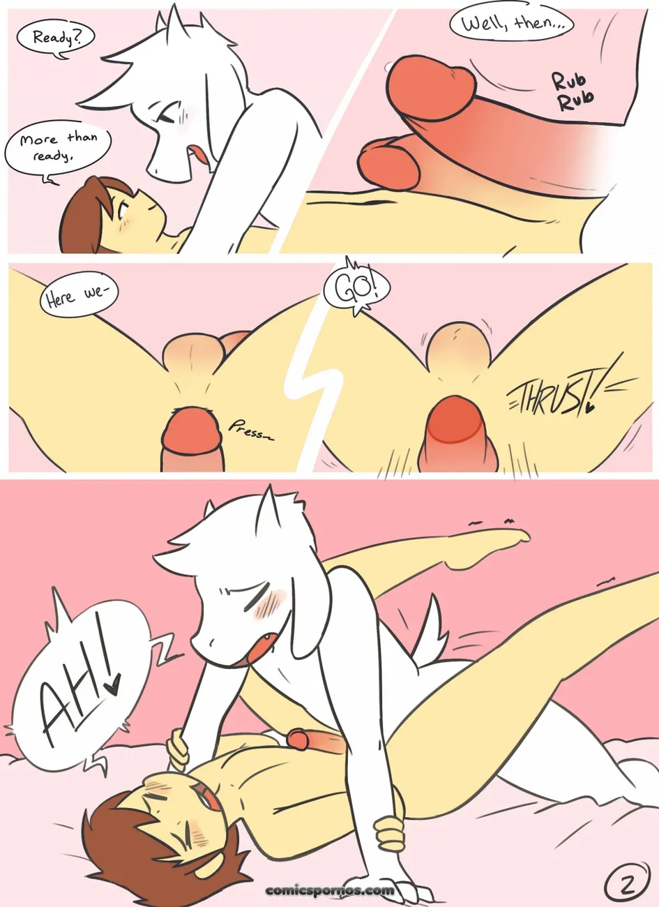 Asriel X Frisk - Page 3