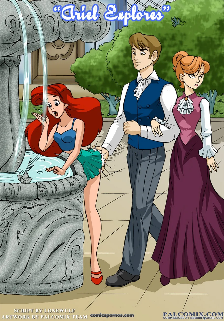 Ariel's Steamy Underwater Adventure - Page 1