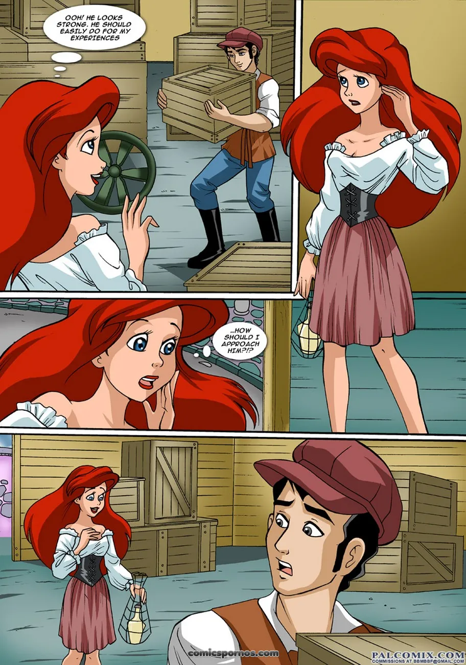 Ariel's Steamy Underwater Adventure - Page 3