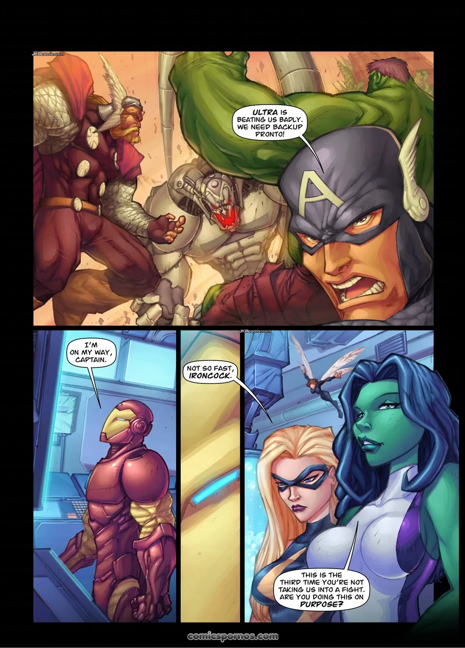 Parody Avengers: Booty League - Page 2