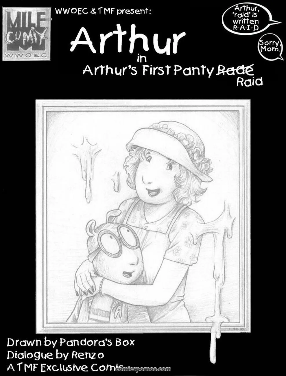Arthur's Panty Raid: A Hilarious First Time - Page 1