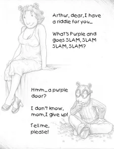 Arthur's First Panty Raid - Page 2