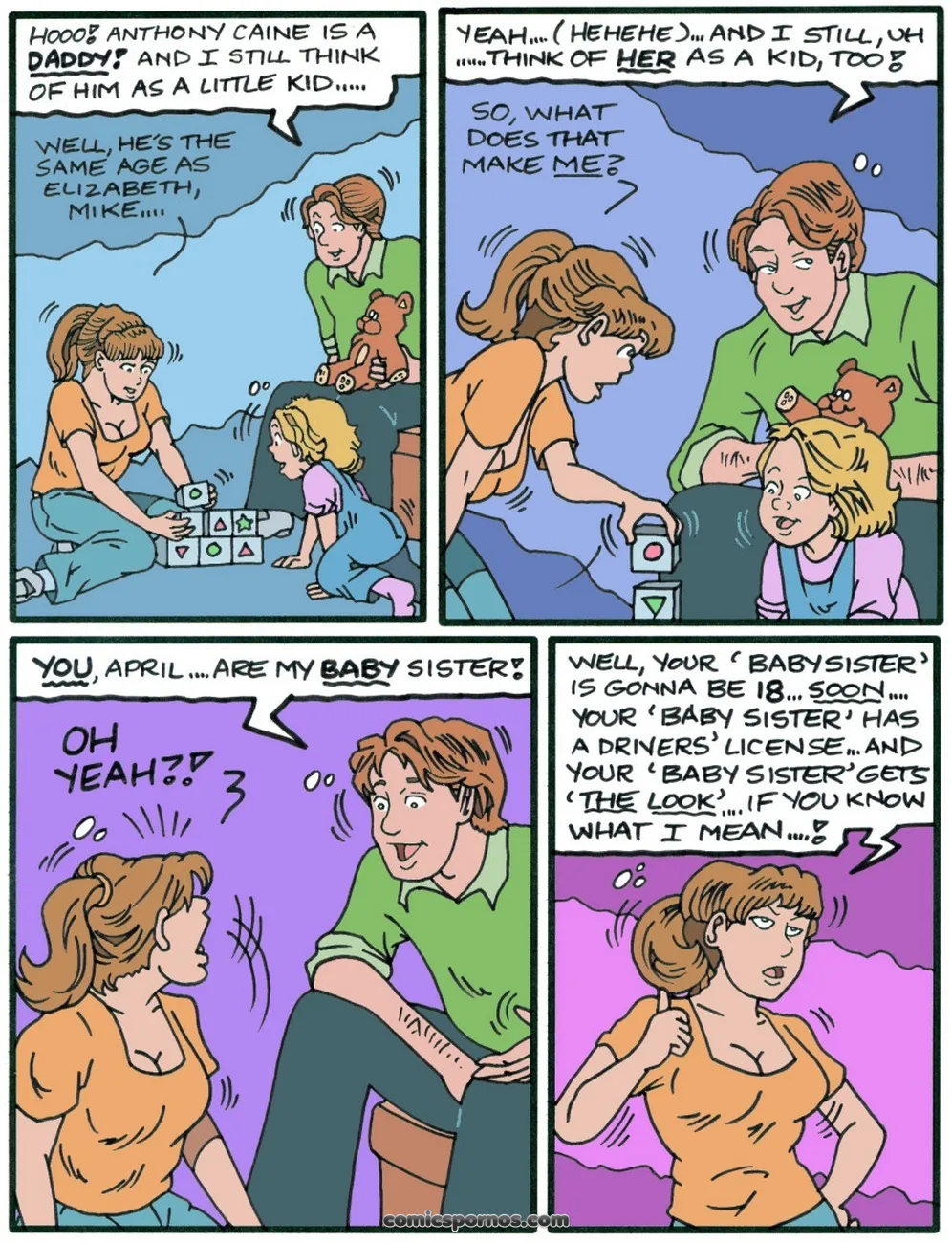 April's Babysitting: Risky Business! - Page 2