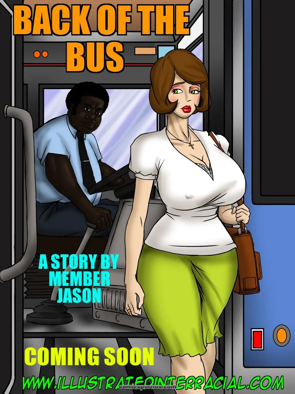 Bus Stop Lust: Risky Ride - Page 1