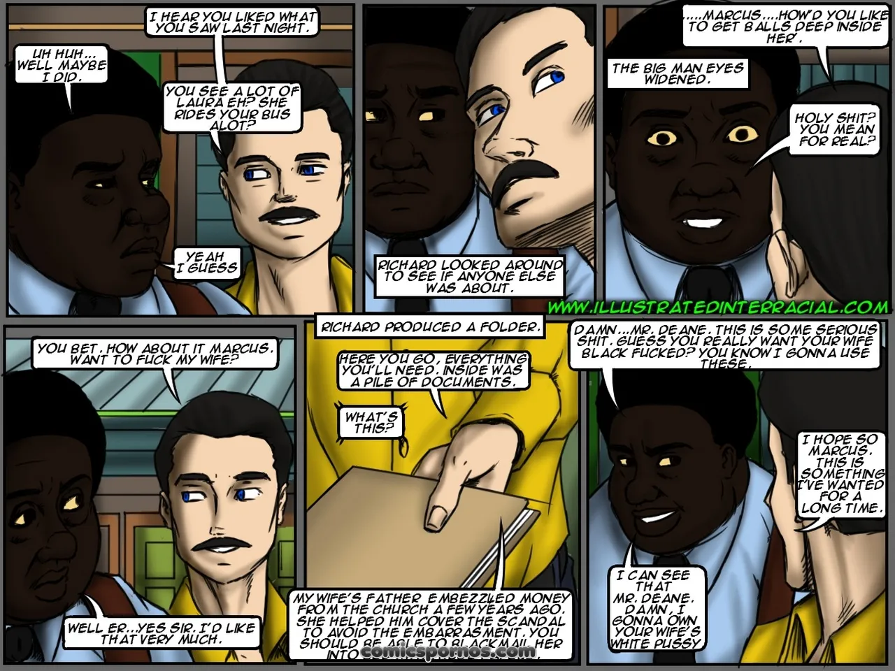 Bus Stop Lust: Risky Ride - Page 6