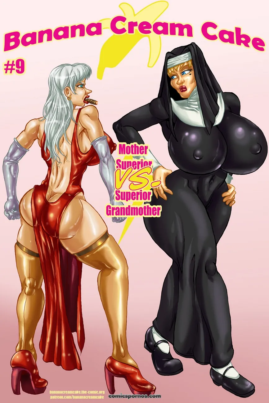 Banana Cream Showdown: Nun vs. Grandma! - Page 1