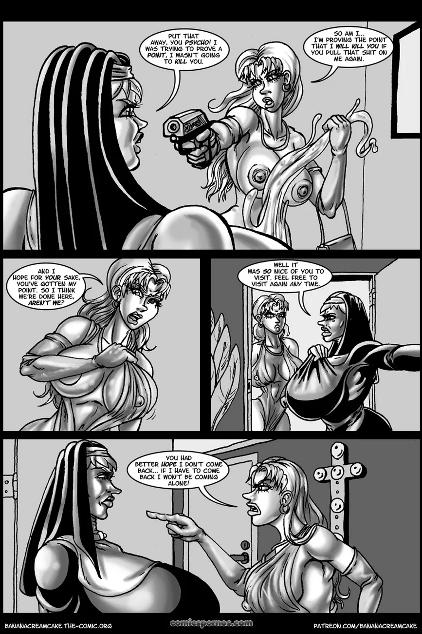 Banana Cream Showdown: Nun vs. Grandma! - Page 22
