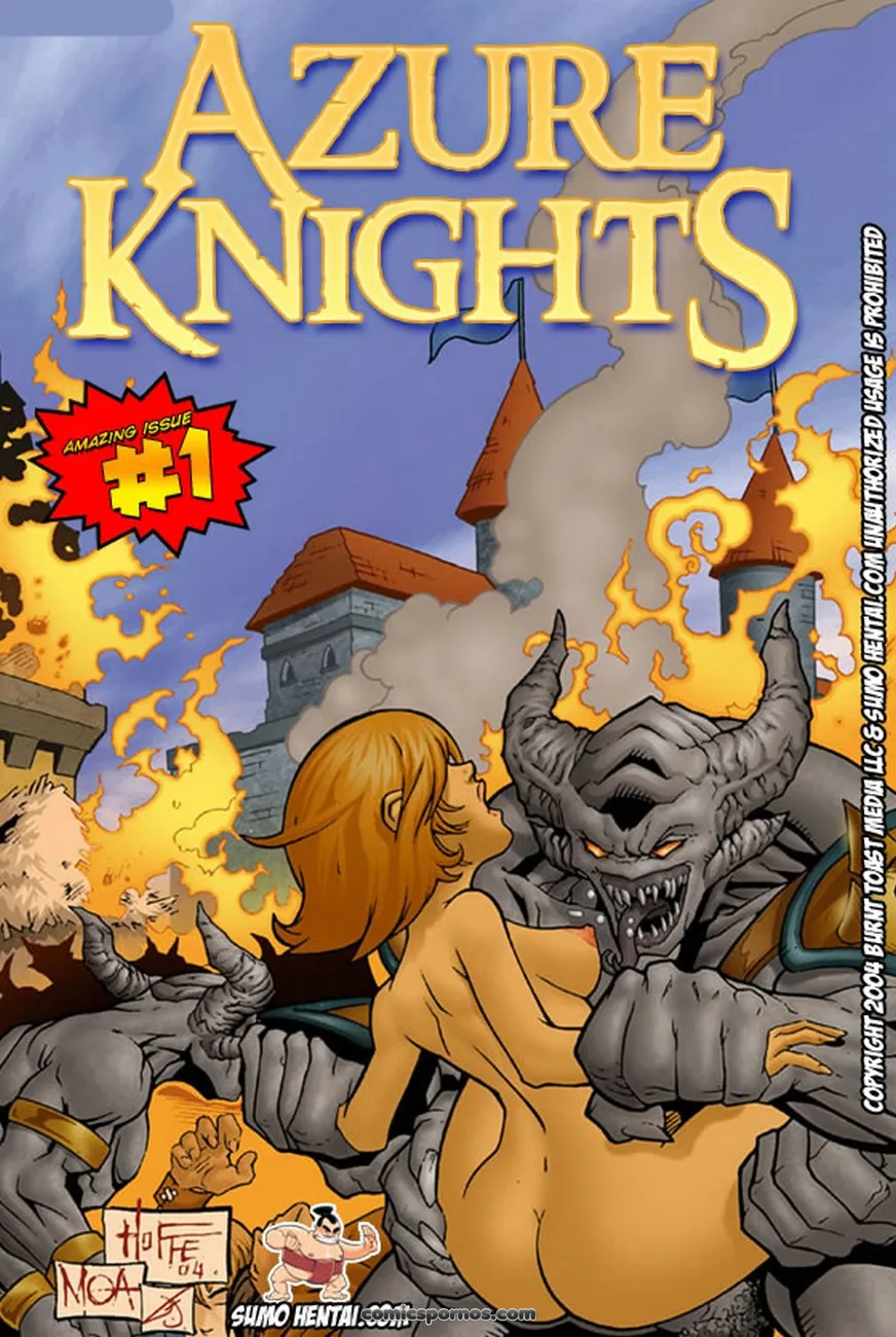 Azure Knights: Fantasy Erotic Adventure - Page 1