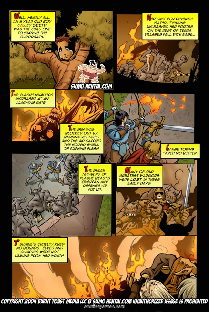 Azure Knights: Fantasy Erotic Adventure - Page 9
