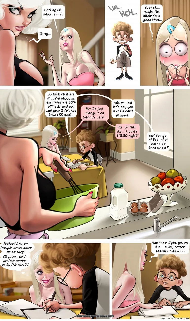 Bethany & Mrs. Harmon: Neighborly Naughty Fun - Page 6