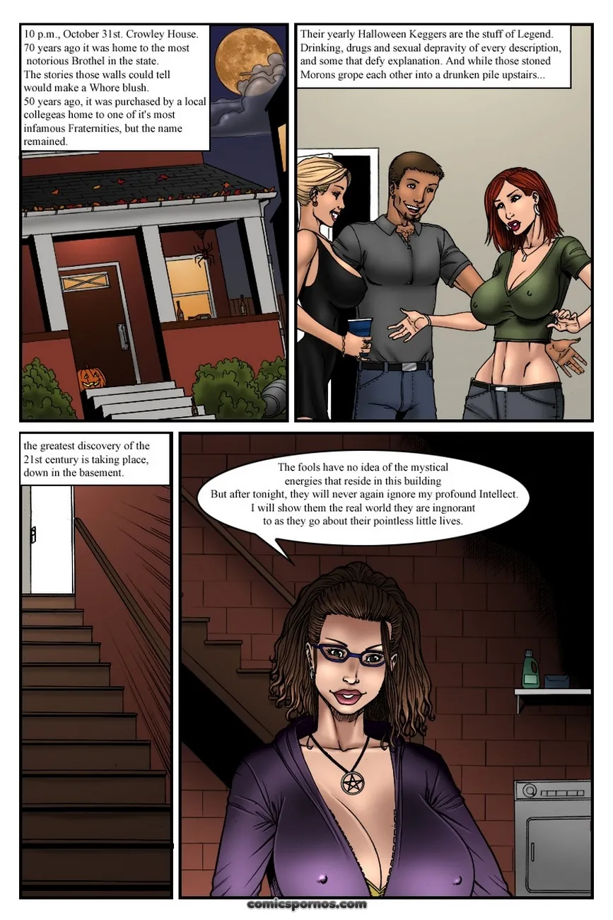 Becky's Secret Basement: Naughty Neighbor - Page 2