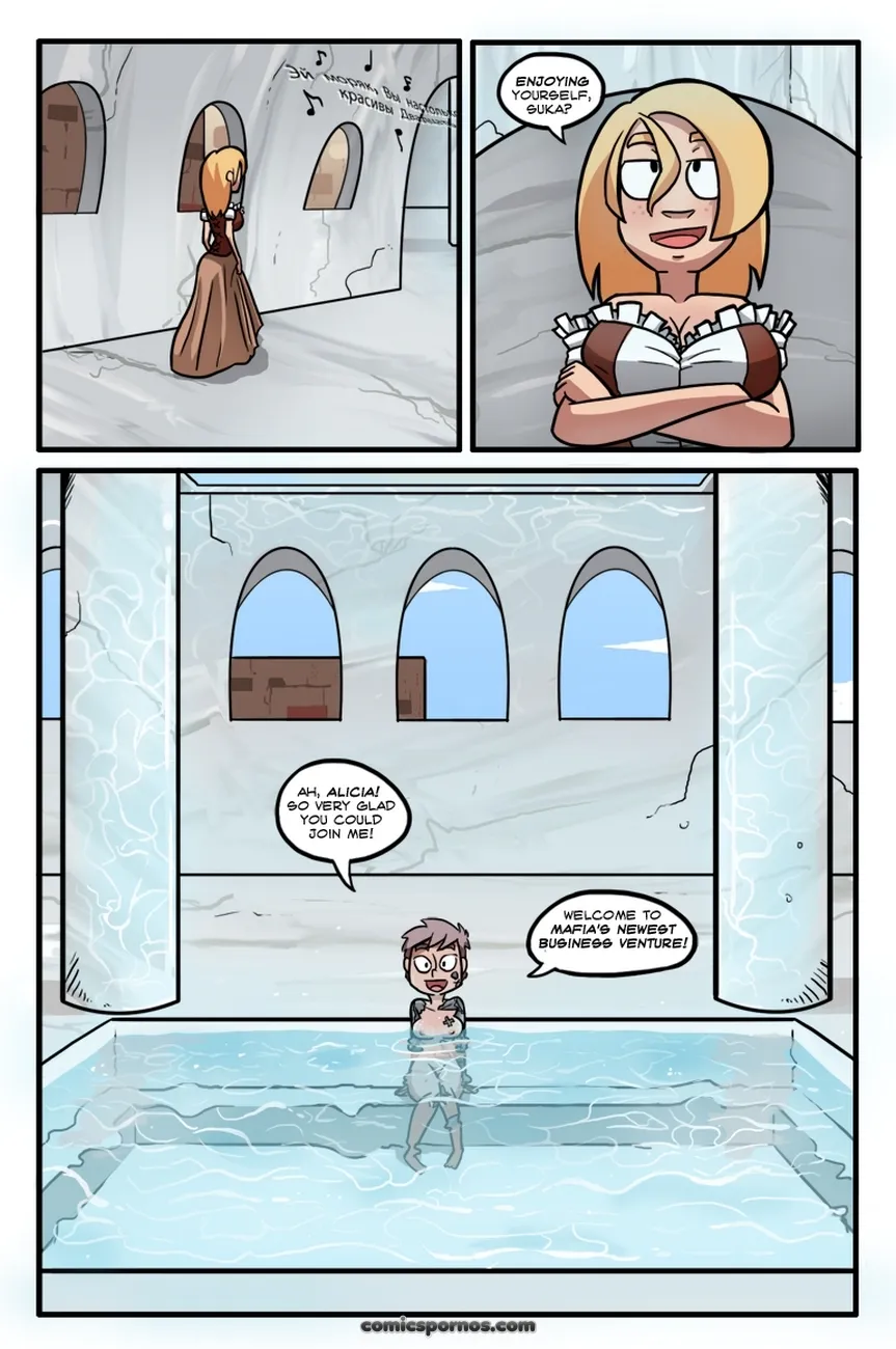 Steamy Bath: Adult Comic Fun - Page 3