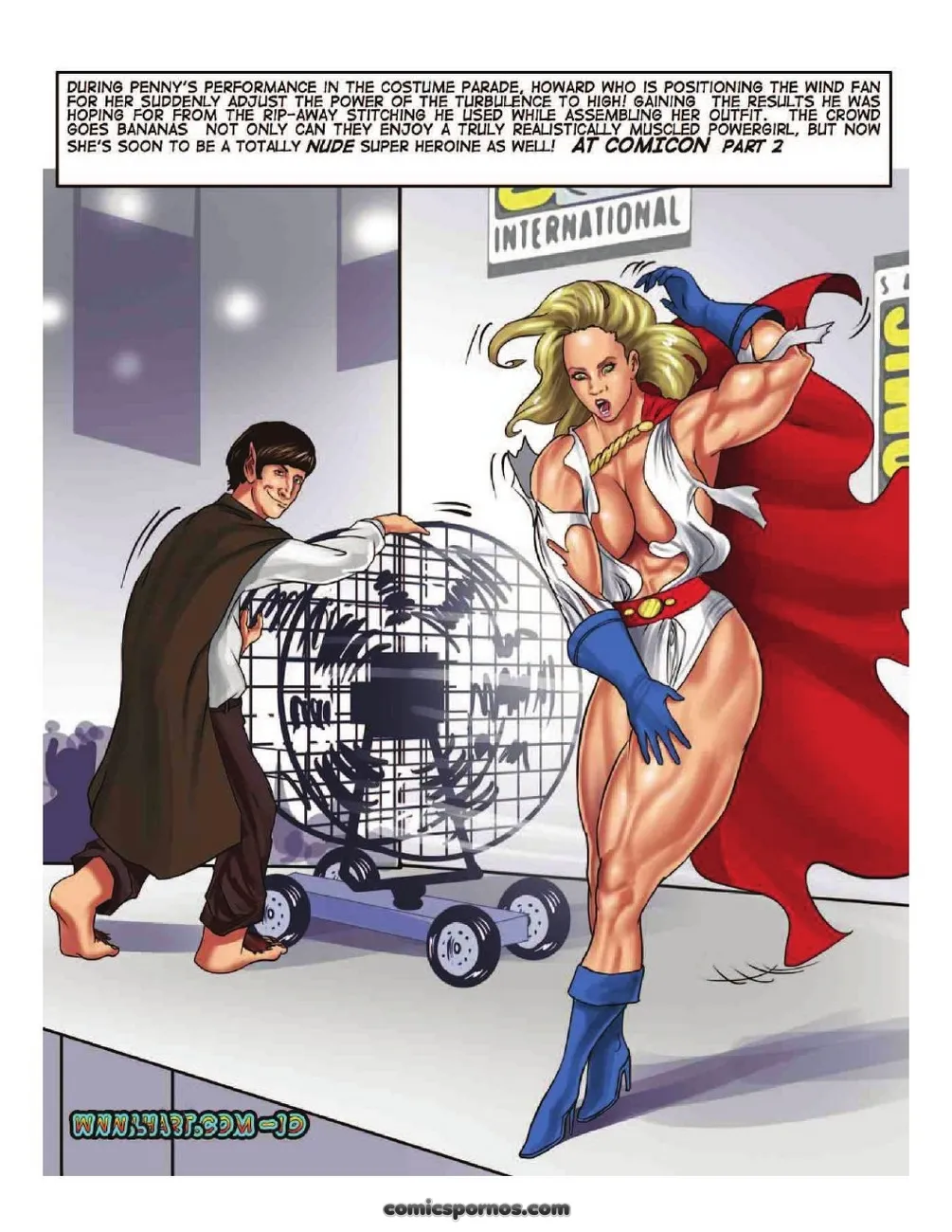 Big Blonde Theory: Double Trouble - Page 2