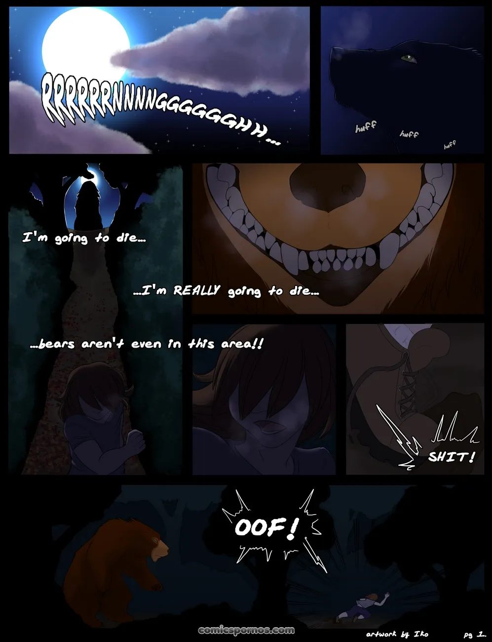Bear Trouble: A Steamy Encounter - Page 2