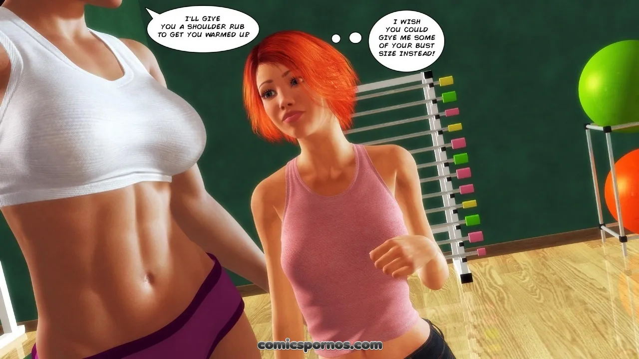 Curvy Muscle: First Time Fun - Page 12