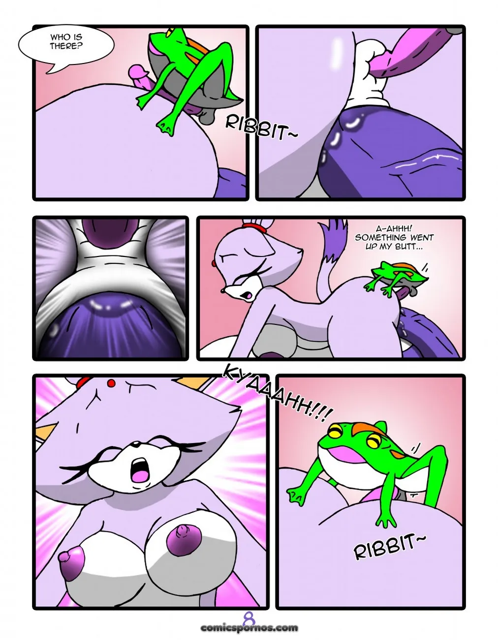 Curvy Beauty & The Beastly Bulge - Page 9