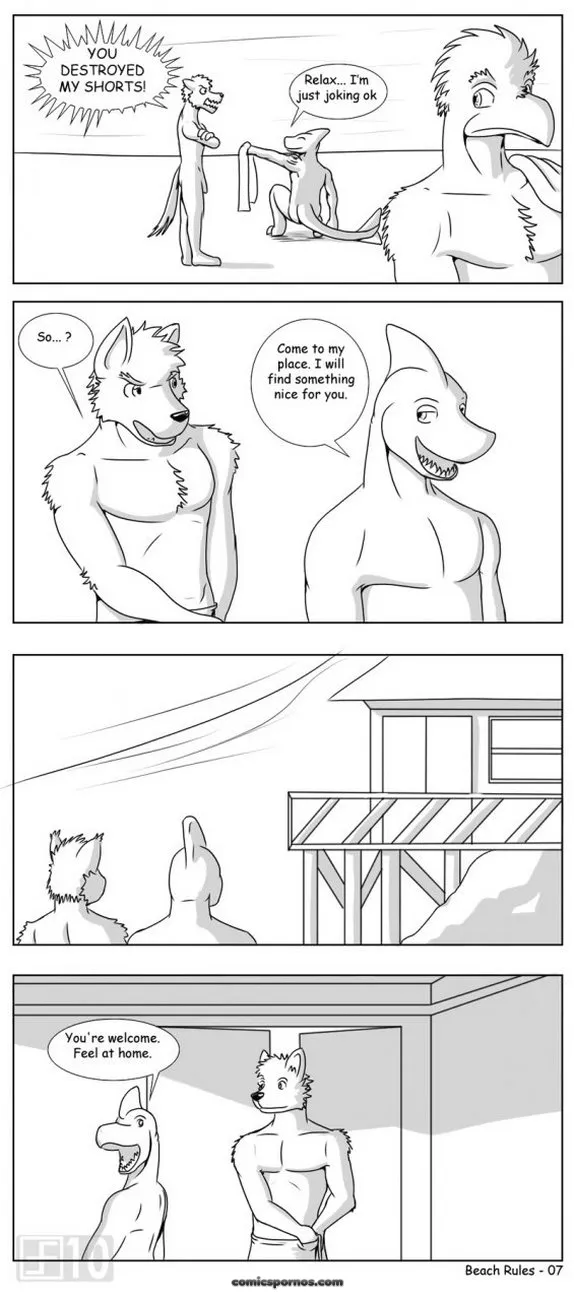 Naughty Beach: Sun, Sand & Scandal - Page 8