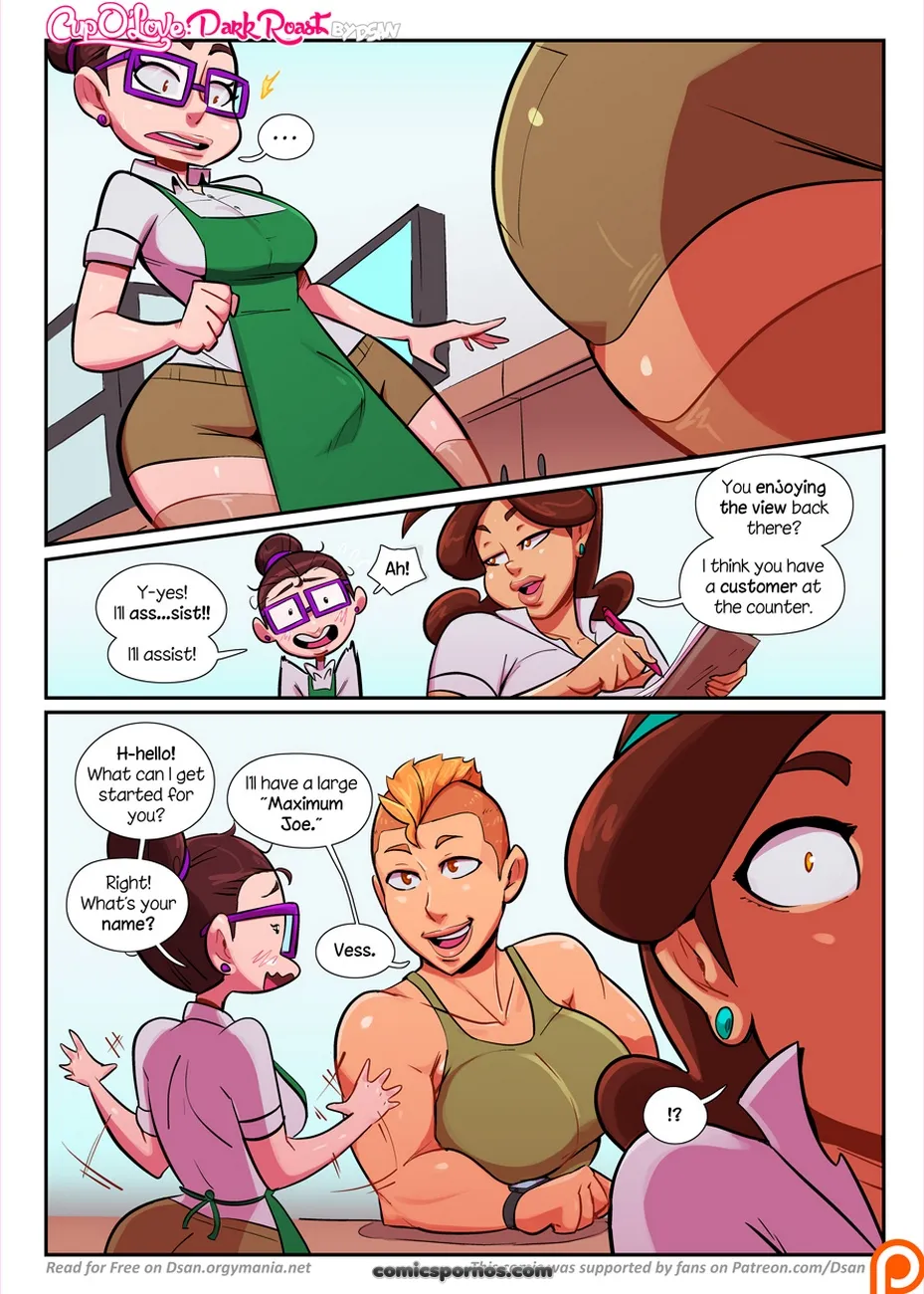 Dark Roast Romance: Steamy Coffee Shop Sex - Page 6