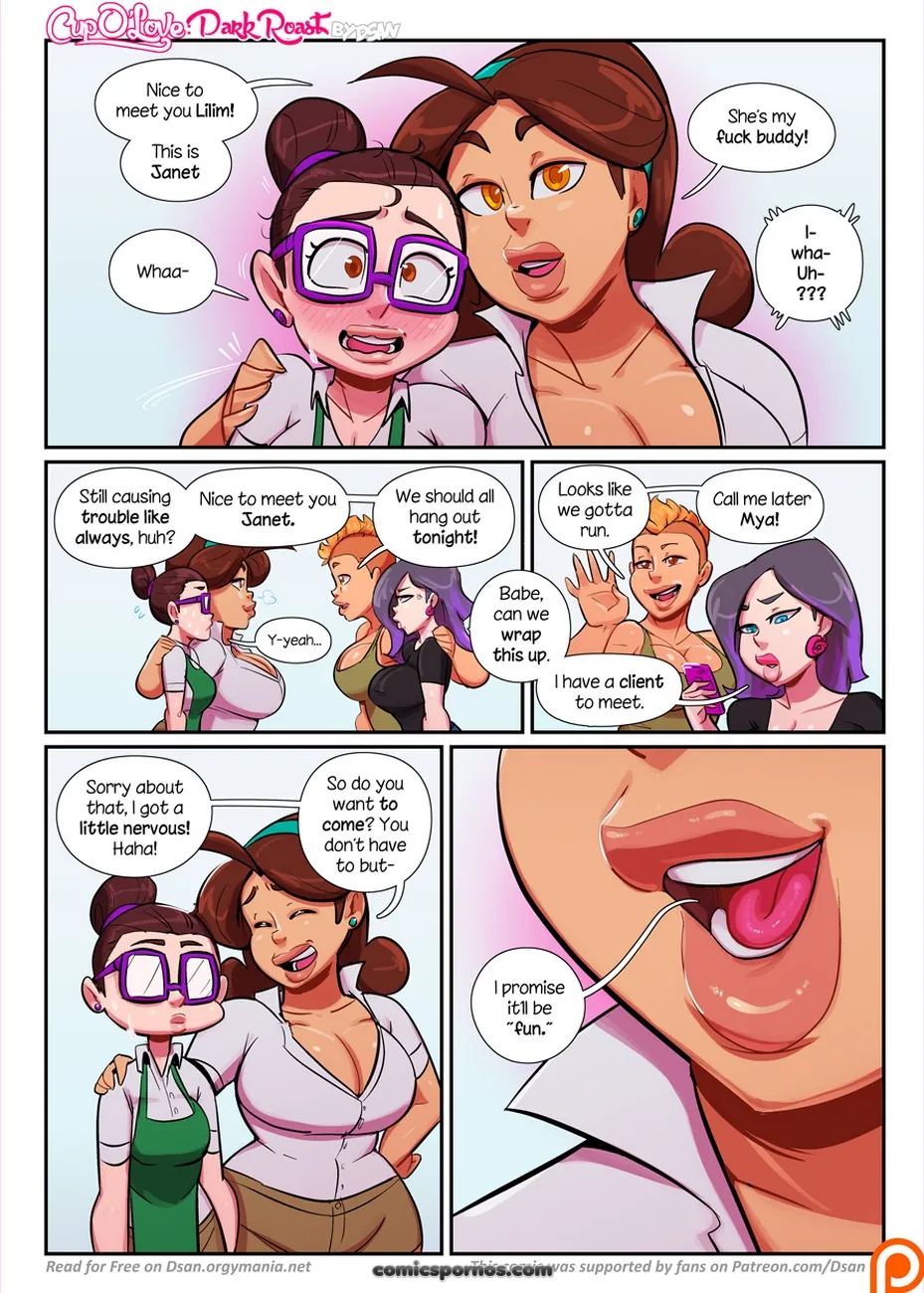 Dark Roast Romance: Steamy Coffee Shop Sex - Page 9