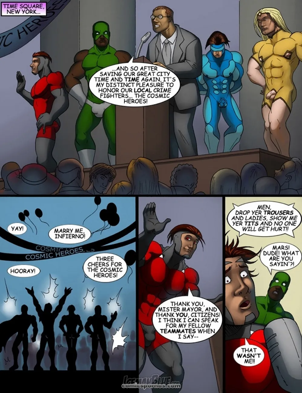 Cosmic Heroes: Galaxy of Lust - Page 2