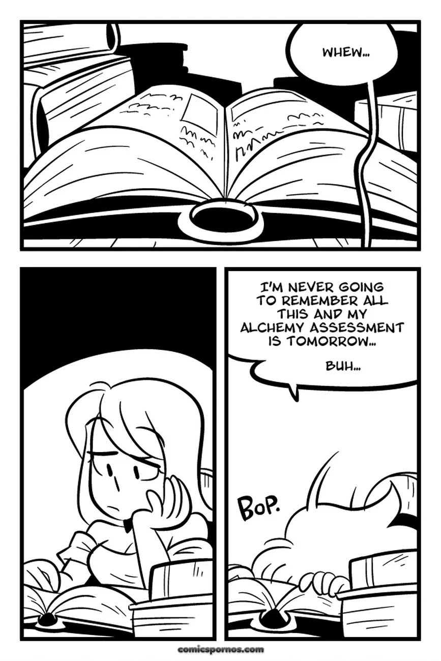 College Coed's Study Break - Page 2