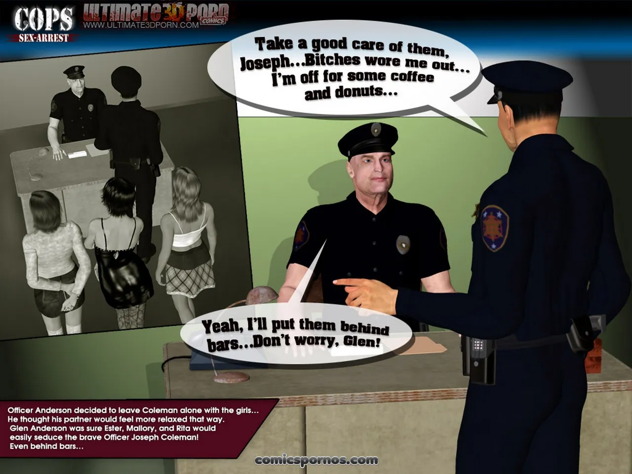 Cop Sex Scandal: Arrested Desires - Page 3