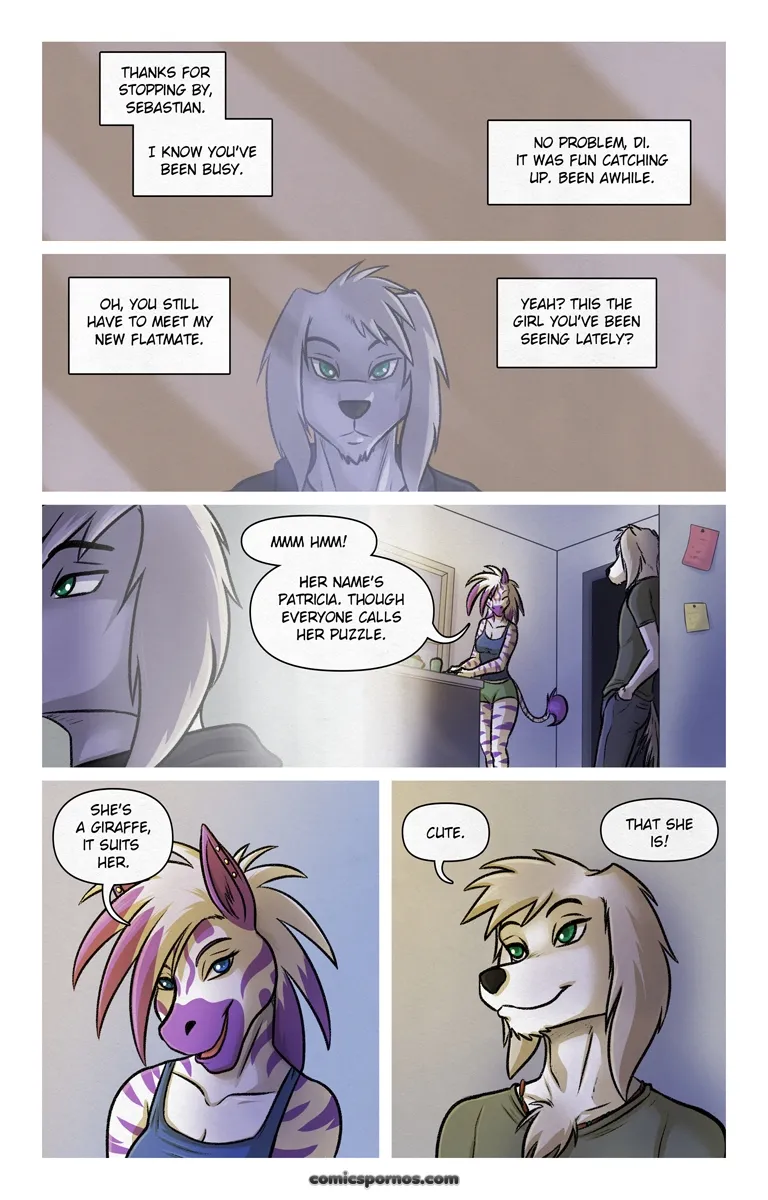 Coffee Shop Rendezvous: An Adult Comic - Page 3