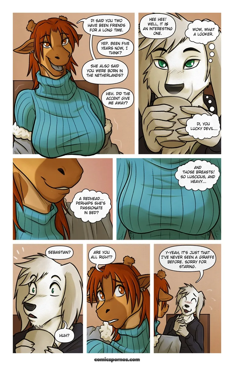 Coffee Shop Rendezvous: An Adult Comic - Page 6