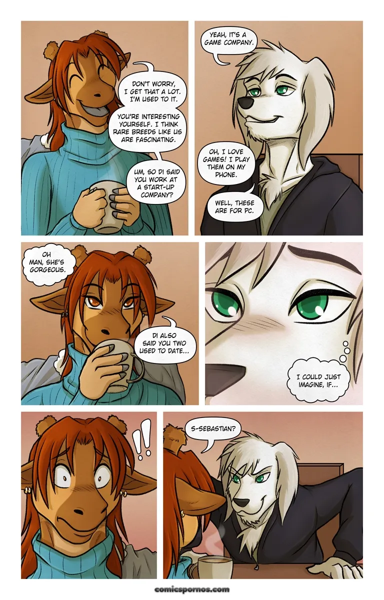 Coffee Shop Rendezvous: An Adult Comic - Page 7
