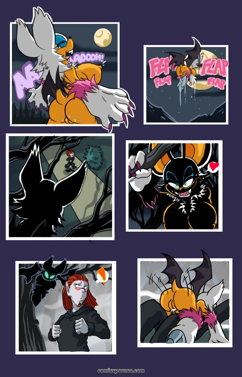 Werebat's Erotic Curse: A Transformation Tale - Page 3
