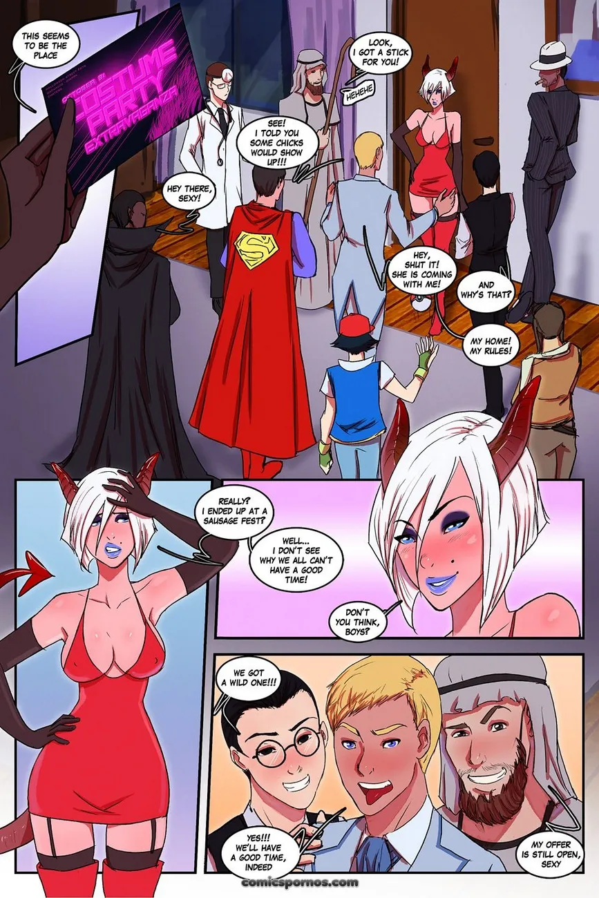 Sexy Costume Party: A Comic Adventure - Page 2