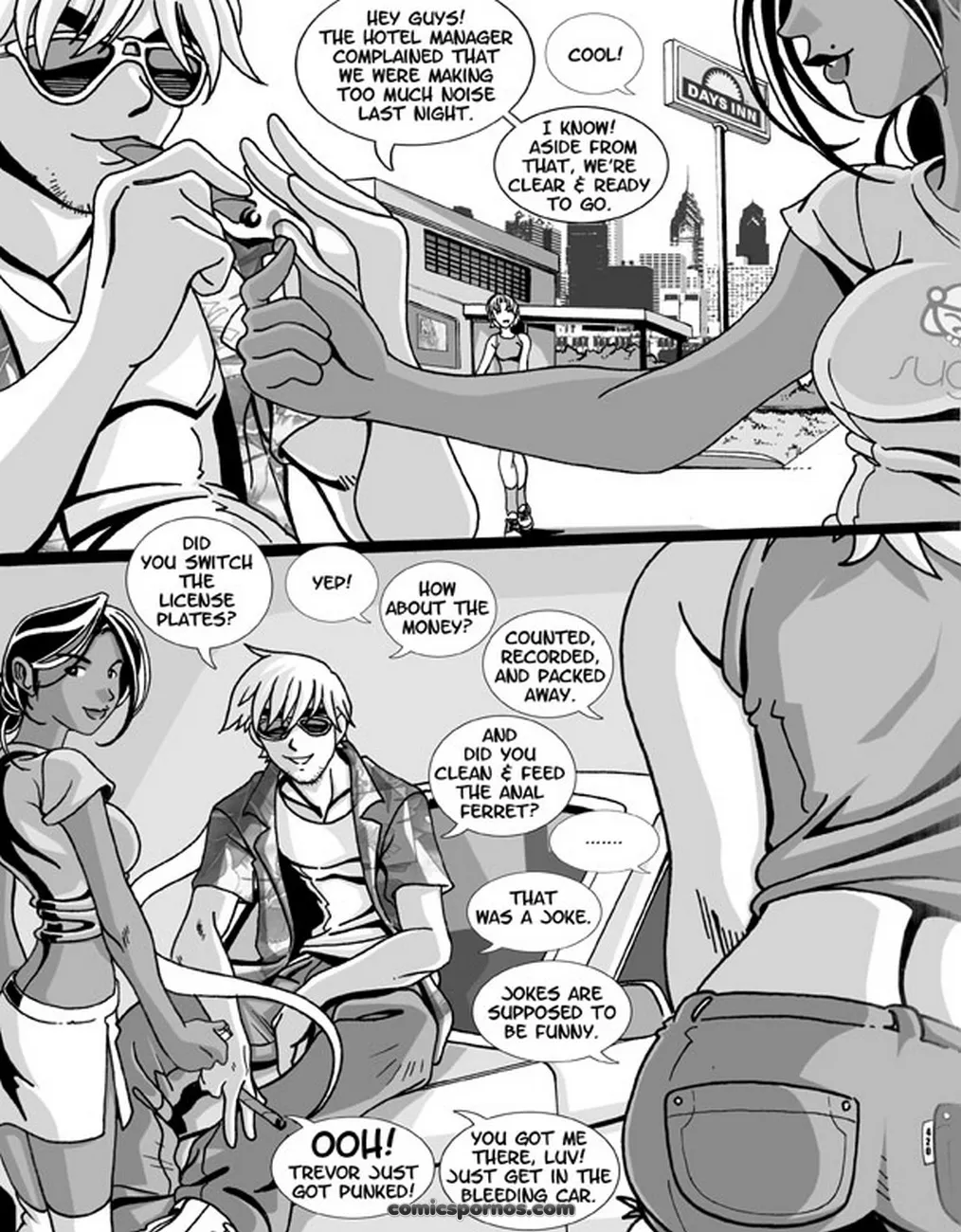 Chiba 1: Cyberpunk Sex Adventures - Page 28