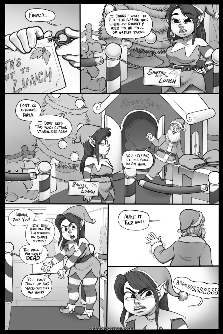 Naughty Elf: A Christmas Comic - Page 2