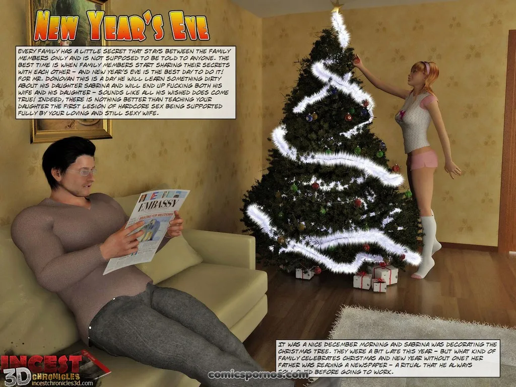 New Year's Eve Gift: A Christmas Comic - Page 2