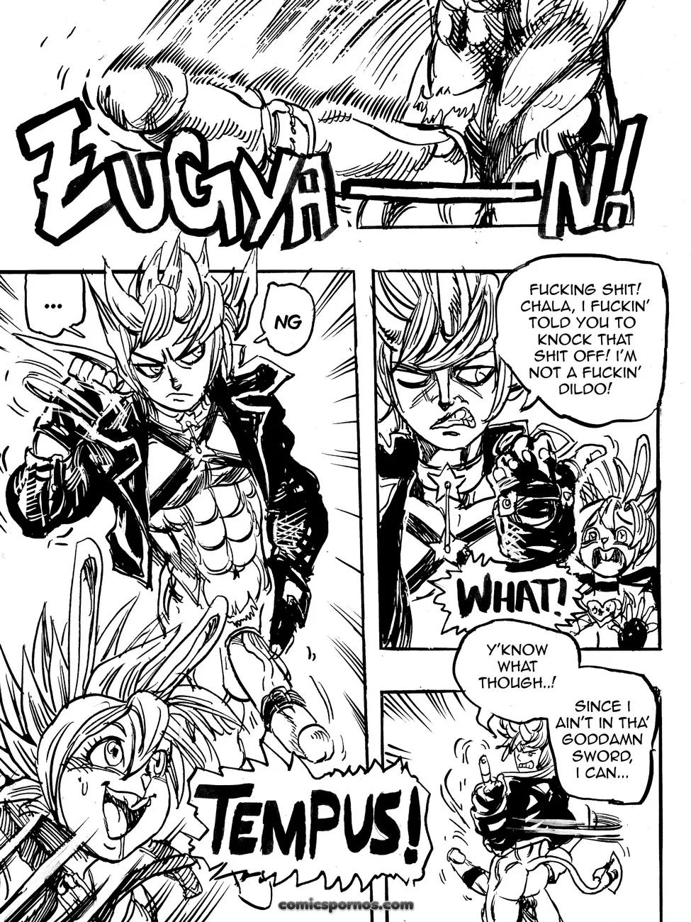 Chala's Wild Ride: First Time! - Page 9