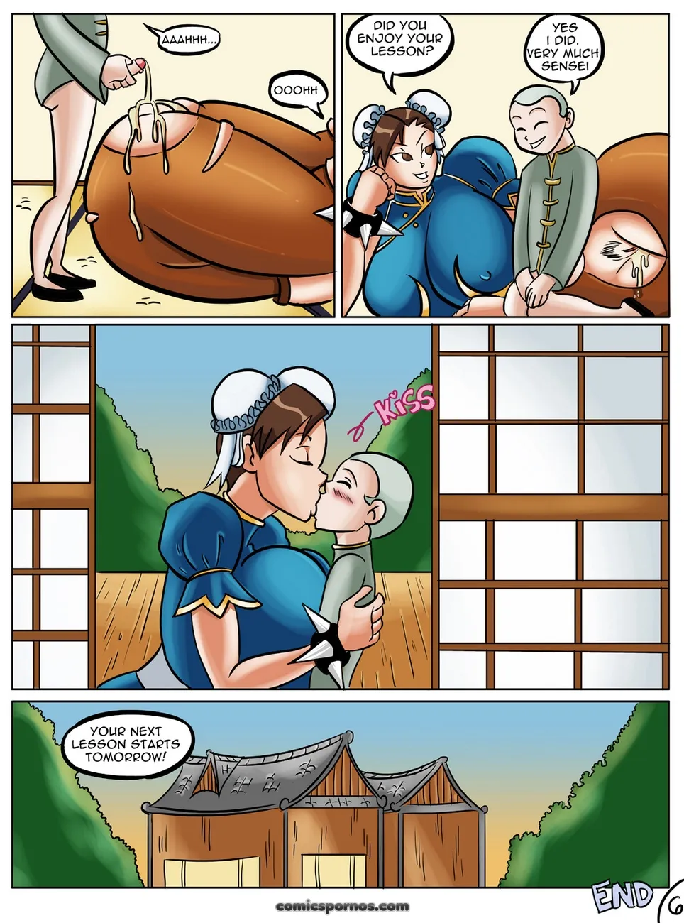 Chun-Li's Secret Training: A Lewd Lesson - Page 7