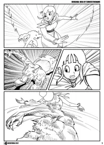 Chi-chi Meets The Werewolf - Page 2