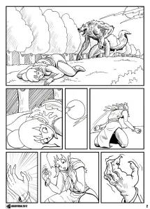 Chi-chi Meets The Werewolf - Page 3