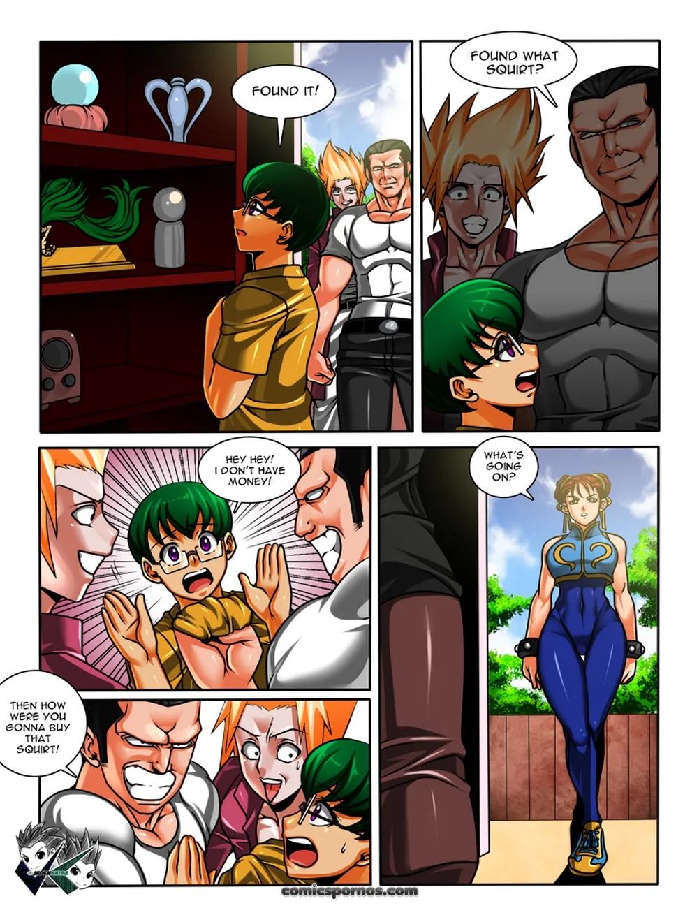 Chun-Li's Body Switch: A Street Fighter XXX Parody - Page 2